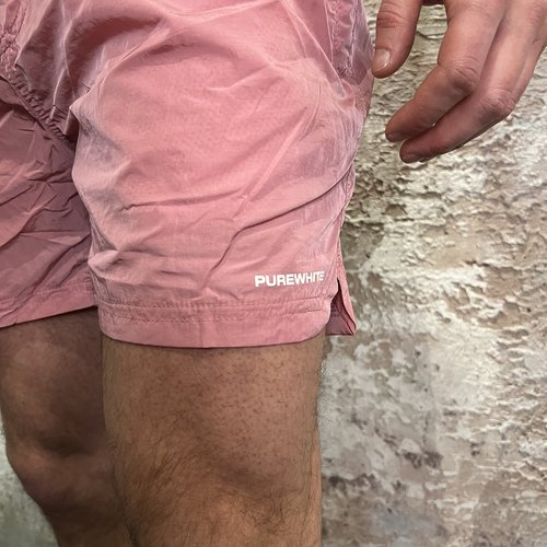 Purewhite Zwemshort Shiny Old Pink 23010516