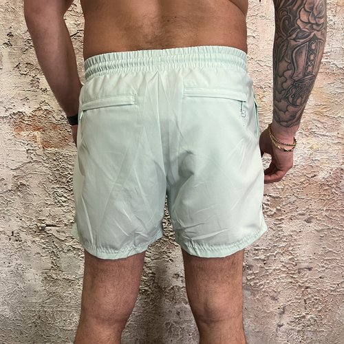 Ballin Amsterdam Zwemshort  Zakken Logo Mint 23019503