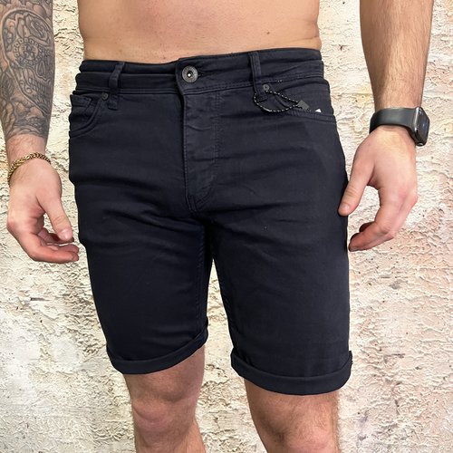 Purewhite Short The Steve Navy W1092