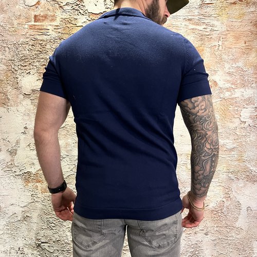 Radical Polo Buttonless Navy SS23-1105