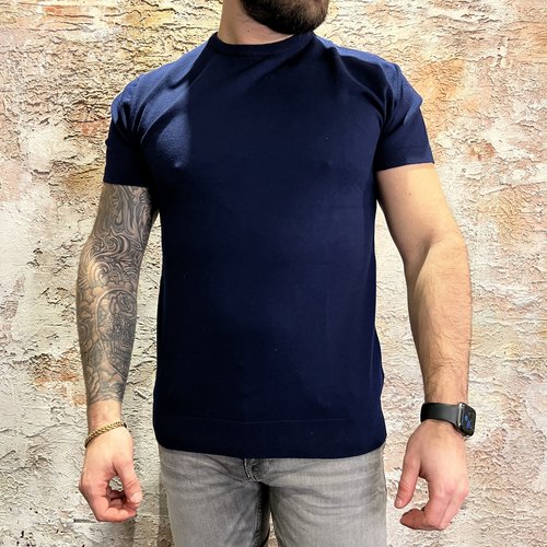 Radical T-Shirt Knit Navy SS23-1104
