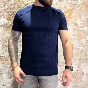 Radical T-Shirt Piping Navy SS23-1102