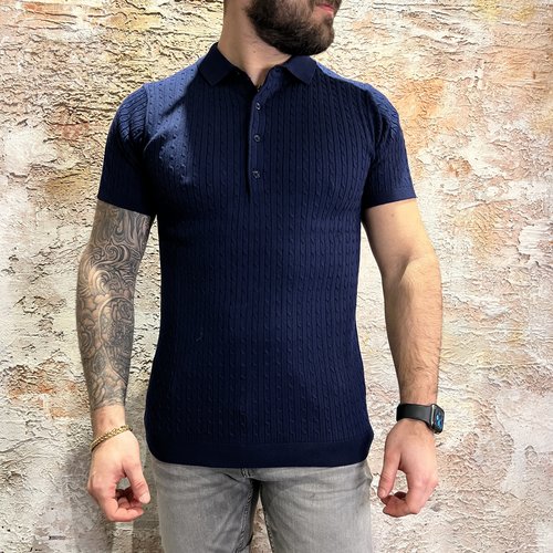 Radical Polo Button Blue SS23-1101 Radical Polo Button Blue SS23-1101
