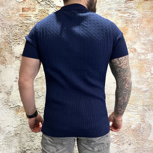 Radical Polo Button Blue SS23-1101