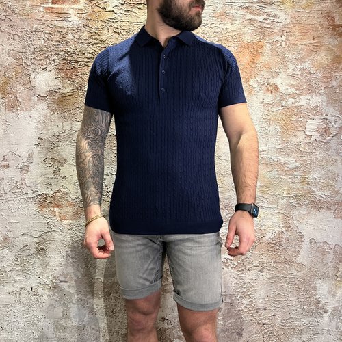 Radical Polo Button Blue SS23-1101