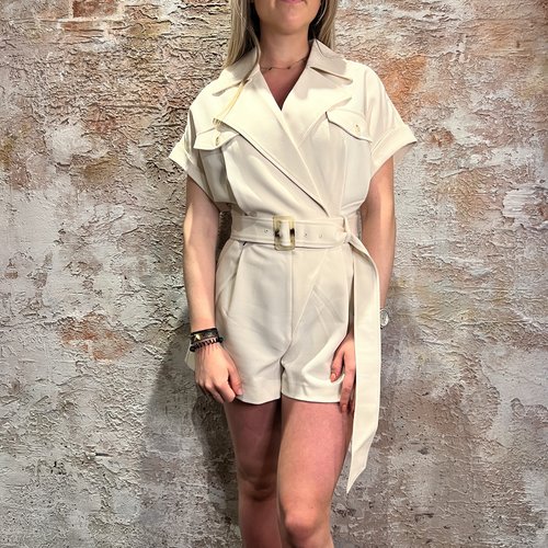 JoshV Ruby Playsuit Cocoon White JoshV Ruby Playsuit Cocoon White
