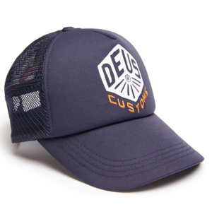 Deus Skoot Trucker Cap Navy