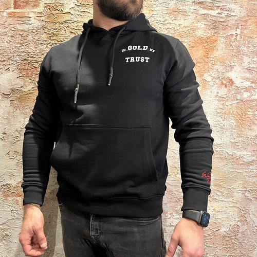 In Gold We Trust The Notorious Hoodie Black We Trust In Gold We Trust The Notorious Hoodie Black We Trust