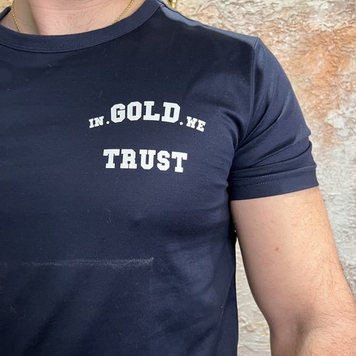 In Gold We Trust Basic T-Shirt 3 Pack