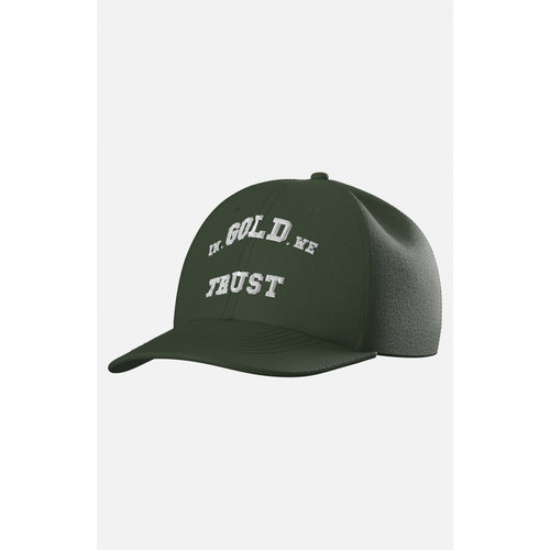 In Gold We Trust The Babe Cap Green