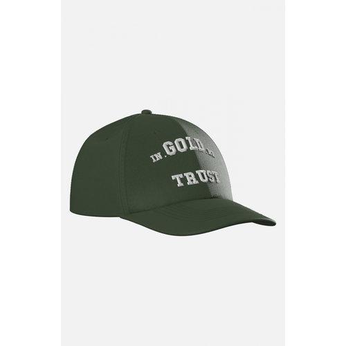 In Gold We Trust The Babe Cap Green