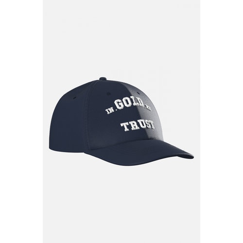 In Gold We Trust The Babe Cap Blue