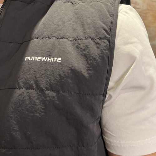 Purewhite Padded Bodywarmer Black