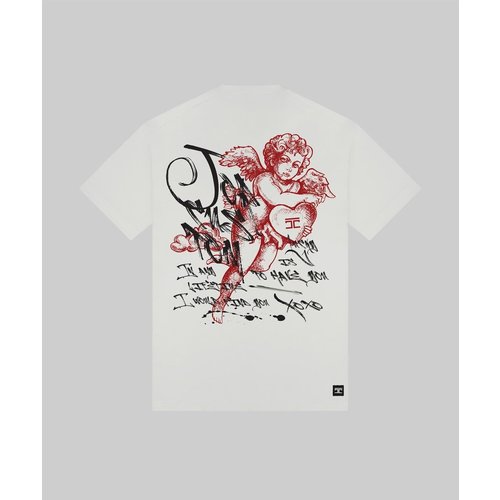 Jorcustoms LoveAngel Loose Fit T-Shirt White