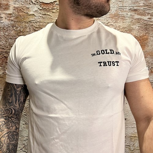 In Gold We Trust The Pusha Light T-shirt White