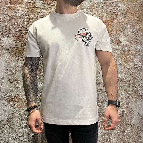 Jorcustoms LoveAngel Loose Fit T-Shirt White