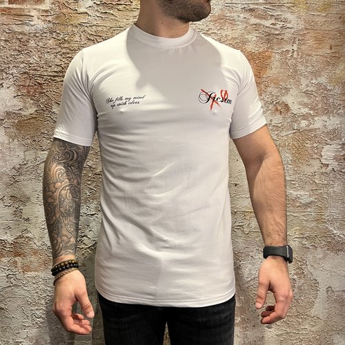 Jorcustoms Angel Slim Fit T-Shirt White