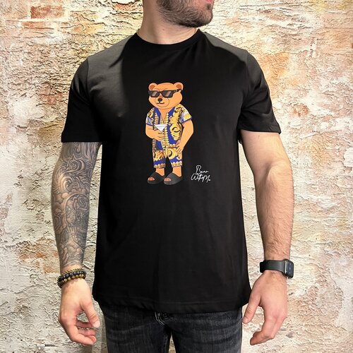 Bear With Me T-shirt Bearsace Black Bear With Me T-shirt Bearsace Black