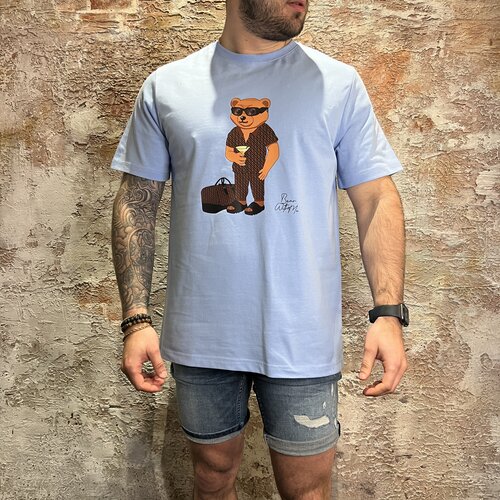 Bear With Me T-shirt BearFen Blue Bear With Me T-shirt BearFen Blue