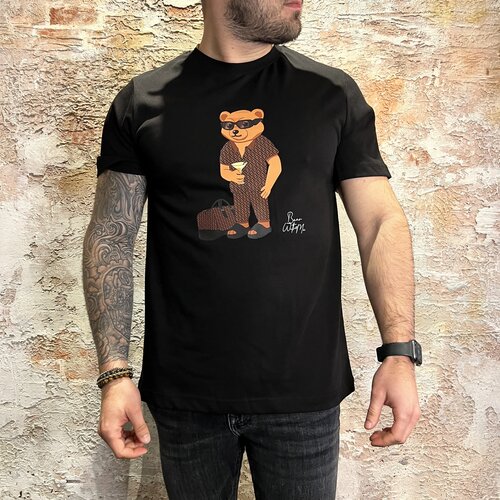 Bear With Me T-shirt BearFen Black Bear With Me T-shirt BearFen Black