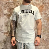 University T-Shirt Faded Blue