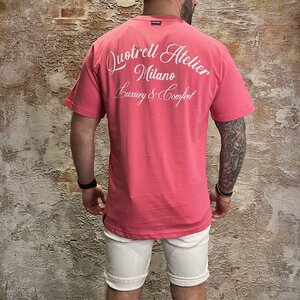 Quotrell Milano T-Shirt Pink Quotrell Milano T-Shirt Pink