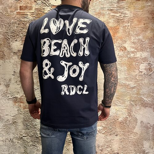 Radical The Stallo Love Beach T-Shirt Blue