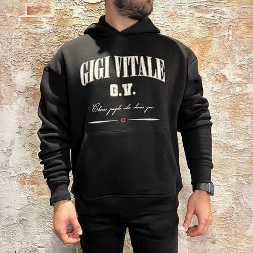 GiGi Vitale Hoodie Choose You Black