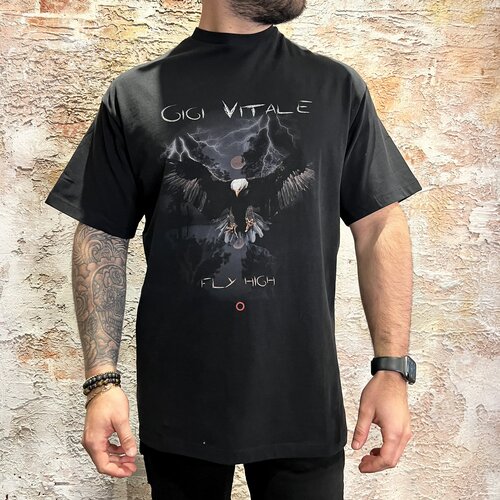 GiGi Vitale T-Shirt Fly High Black