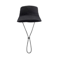 Icon Logo Print Buckethat Black