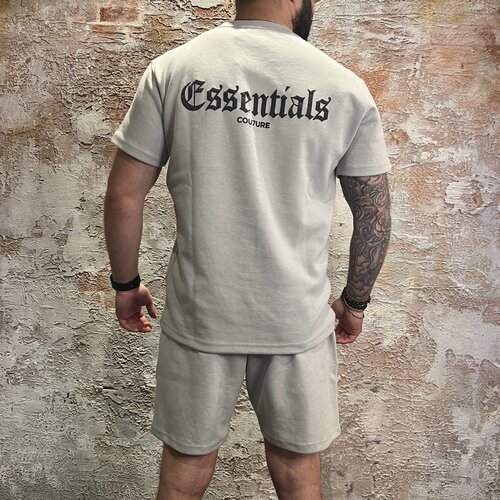 Cou7ure Essentials Miami Short Set Ghost Grey Cou7ure Essentials Miami Short Set Ghost Grey