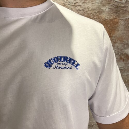 Quotrell Avenida T-Shirt White Blue