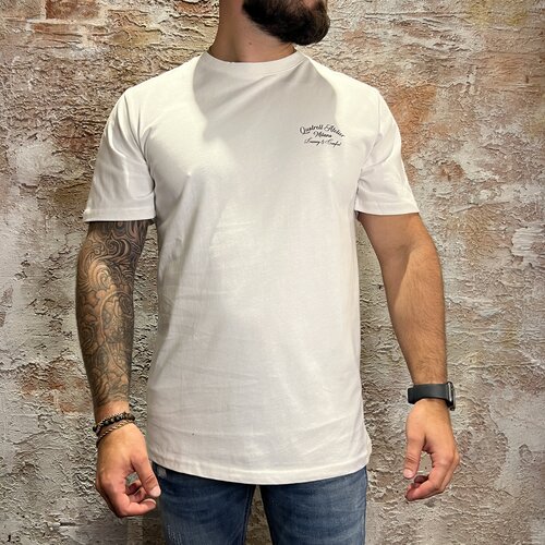 Quotrell Atelier Milano T-Shirt Offwhite Braun