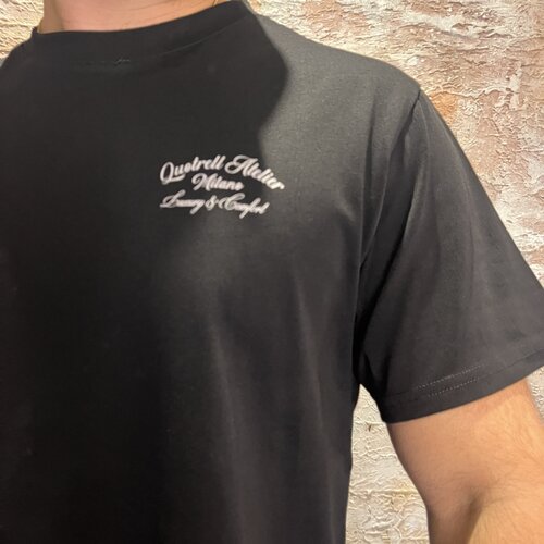 Quotrell Atelier Milano T-Shirt Black Beige