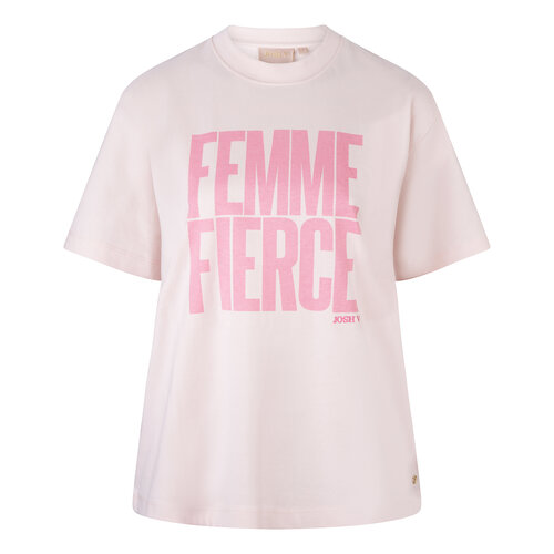 Josh V Teddy Femme Tshirt Peachy Pink