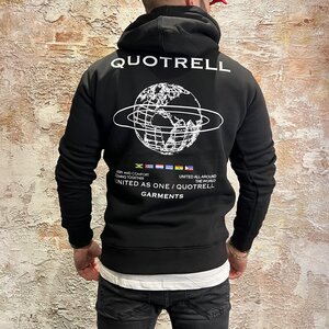 Quotrell Worldwide Hoodie Black