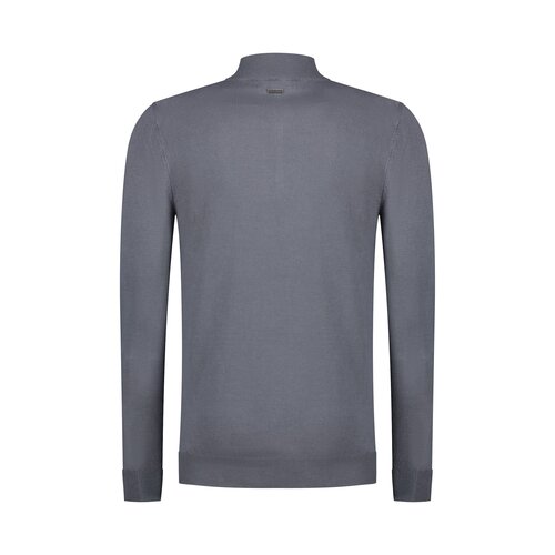 Purewhite Half Zip Blue 23030803