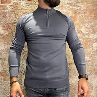 Half Zip Blue 23030803