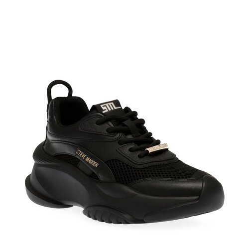 Steve Madden Belissimo Sneaker Black Gold