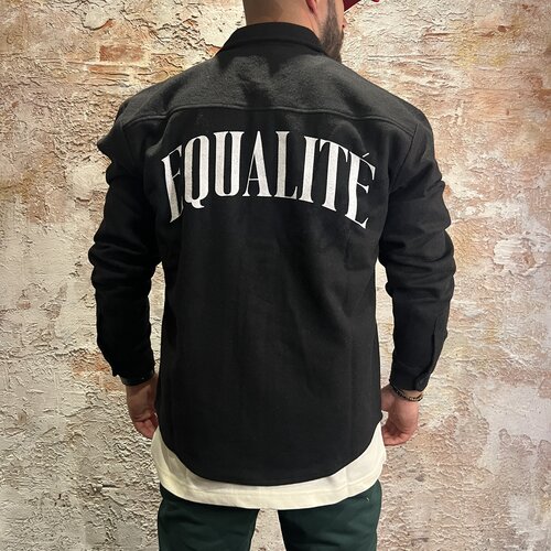 Equalité Fox Overshirt Black Equalité Fox Overshirt Black