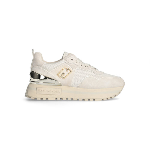 Liu.Jo Maxi wonder 52 - sneaker cow suede/mesh egg