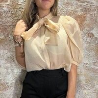 Sylvia Blouse Beige
