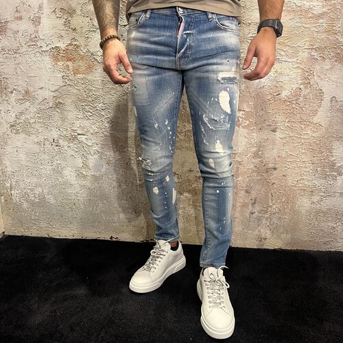 My Brand Skinny Blue Jeans White My Brand Skinny Blue Jeans White