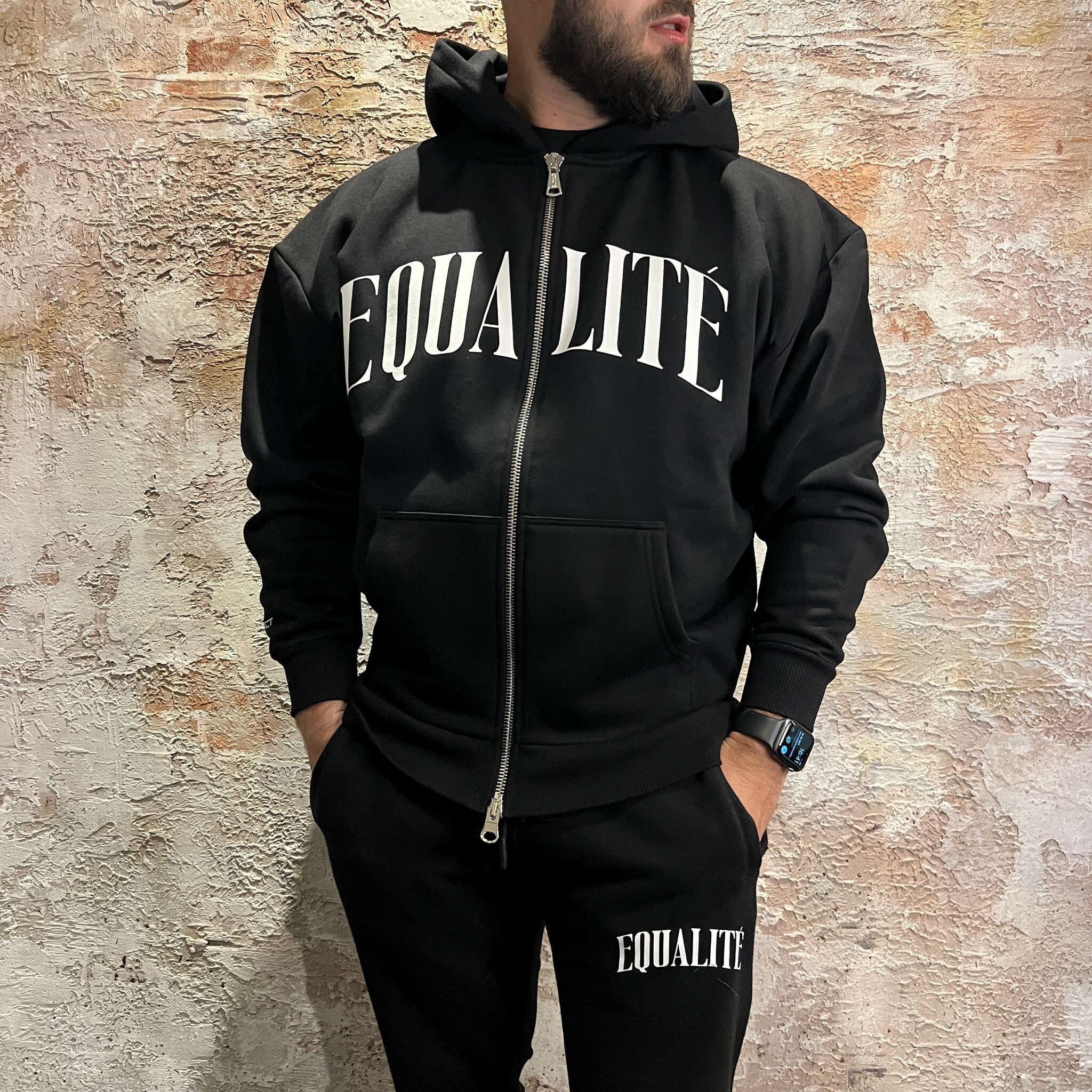 equalite zip hoodie