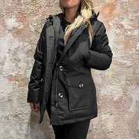 4 Pocket Herringbone Black HRW0437