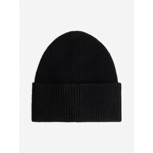 Nikkie Round Patch Beanie Black