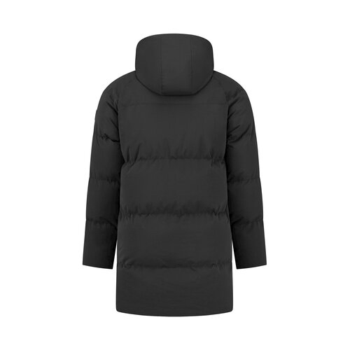 Purewhite Long Padded Jacket Black