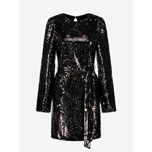 Nikkie Jessie Glitter Dress Black