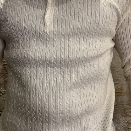 Radical Knitwear Polo Beige LS