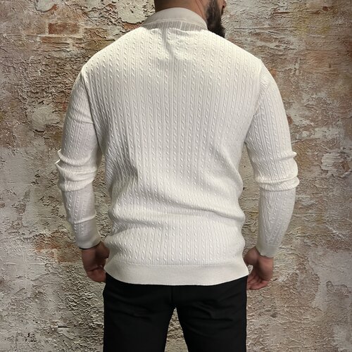 Radical Knitwear Polo Beige LS